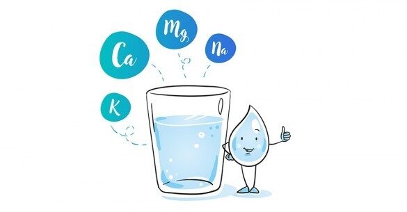 Natural alkaline mineral water and its benefits for stomach and digestive wellness