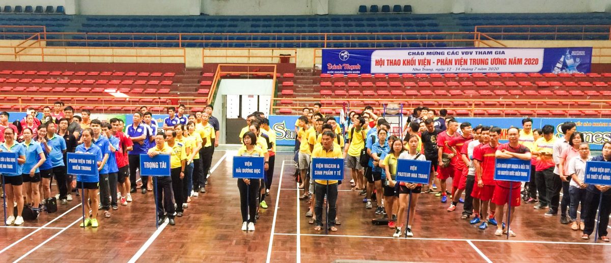 Vikoda tài trợ Hội thao Khối Viện – Phân Viện Trung Ương tại Khánh Hòa năm 2020